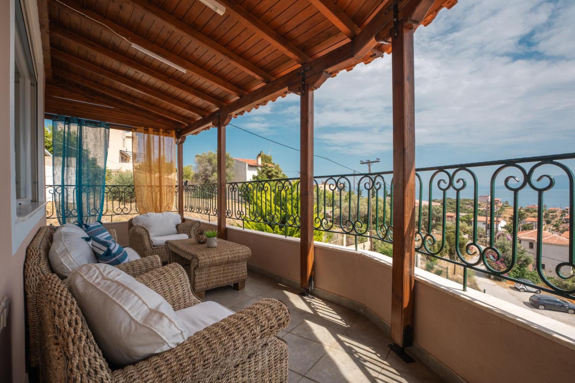 Persephone'S Dream View Villa Marathos  Exteriör bild