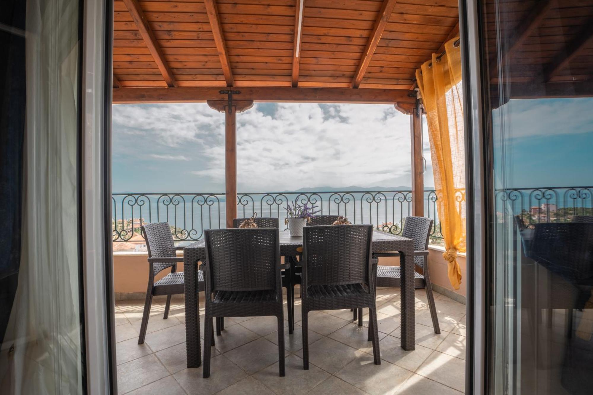 Persephone'S Dream View Villa Marathos  Exteriör bild